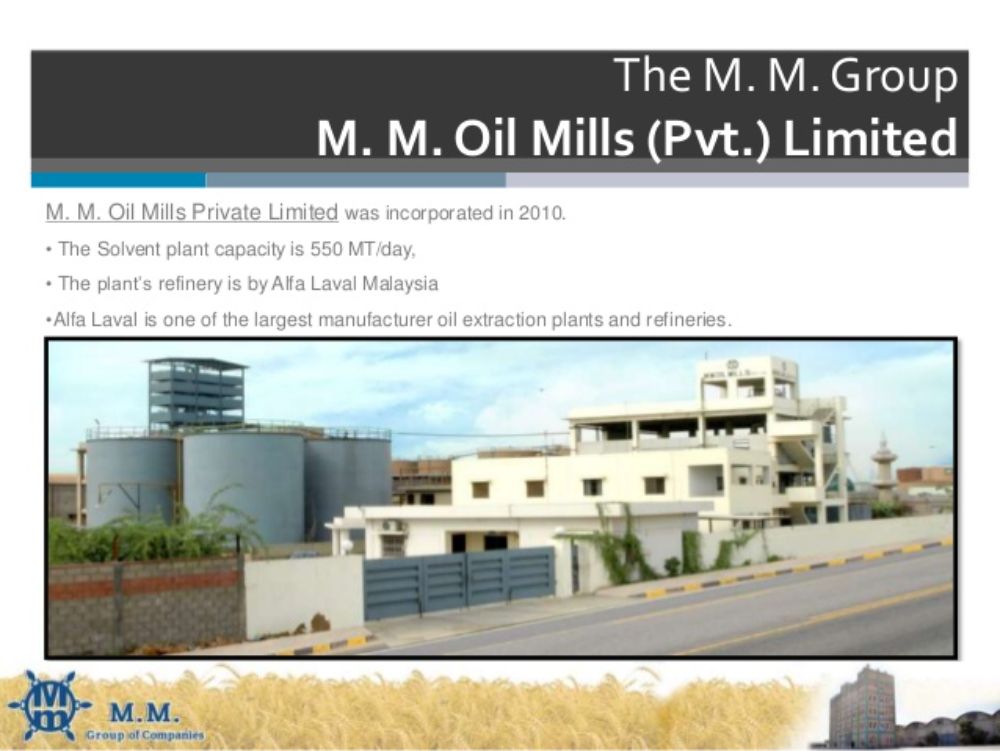 Oil Solvent Mills
